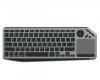Techly Klawiatura bezprzewodowa BT/RF 2.4GHz touchpad LED
